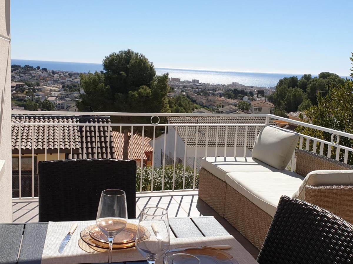Precioso Apartamento Con Vista Al Mar Calafell Eksteriør billede